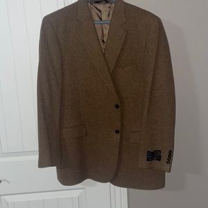 New without tags. Camel hair executive collection suit jacket. Jos A Bank